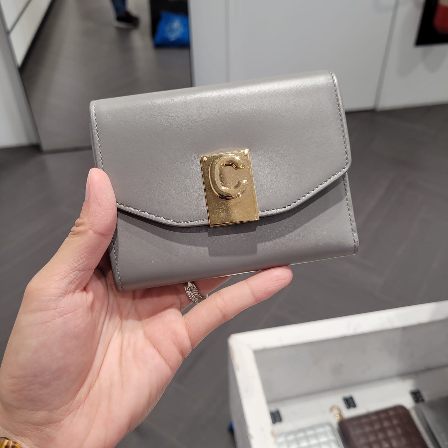 C logo wallet