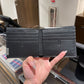 Burberry Bi fold wallet in black