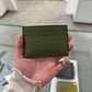 Loewe anagram card holder khaki green