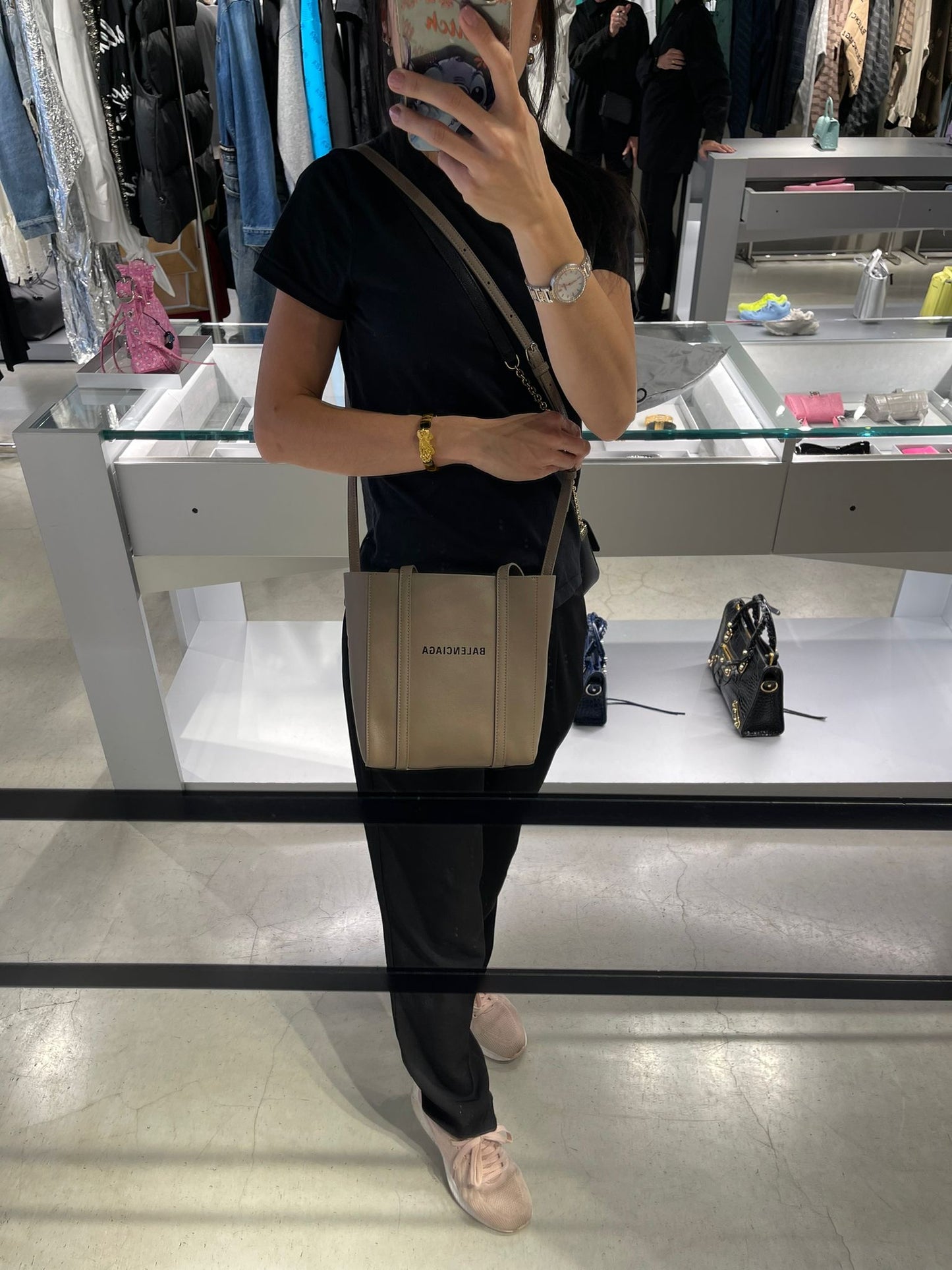 Everyday tote Xxs mink grey