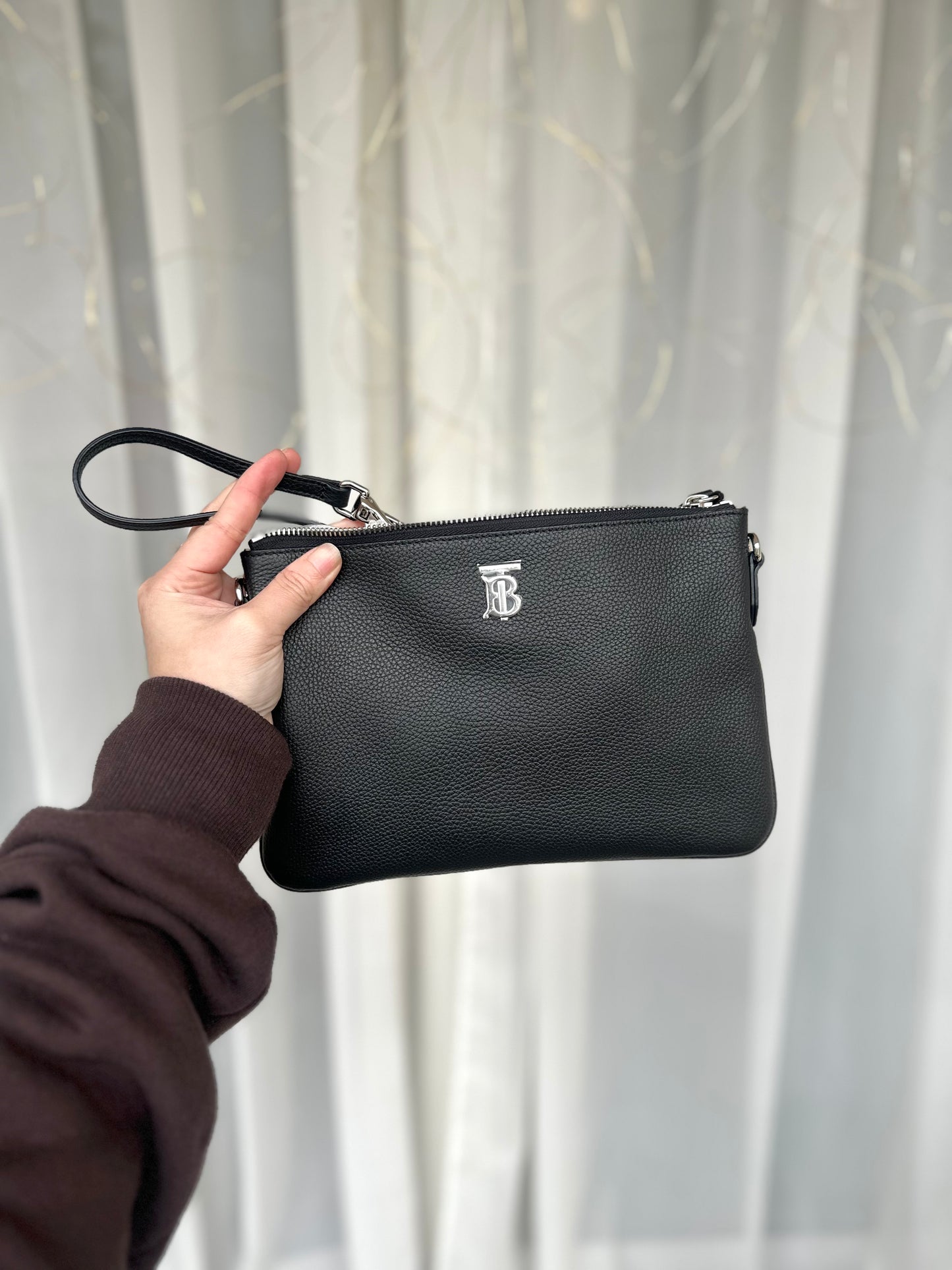 Burberry clutch crossbody bag