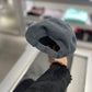 Balenciaga logo cap in grey s