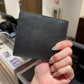 Burberry Bi fold wallet in black