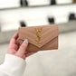 Ysl card holder 奶茶
