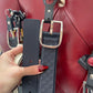 Gucci belt monogram navy 75