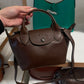 Longchamp Mini top handle cuir crossbody bag