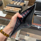 Burberry Classic bi fold wallet dark navy