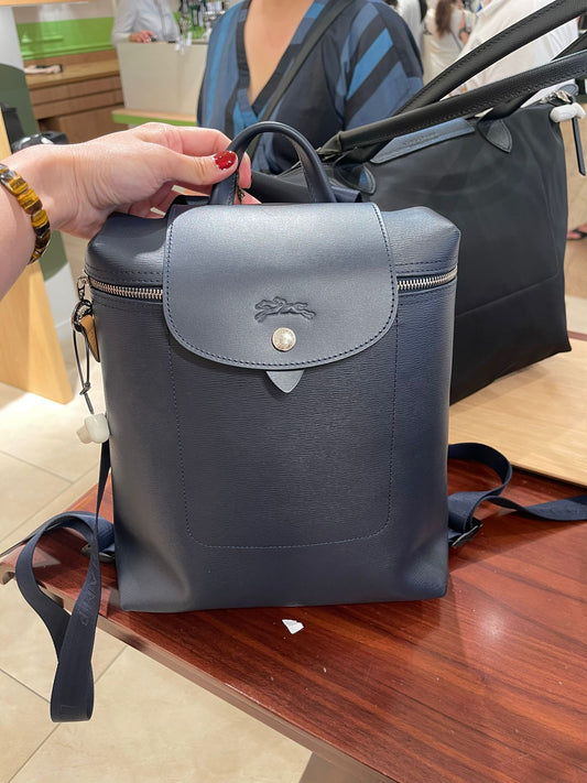 Longchamp backpack navy