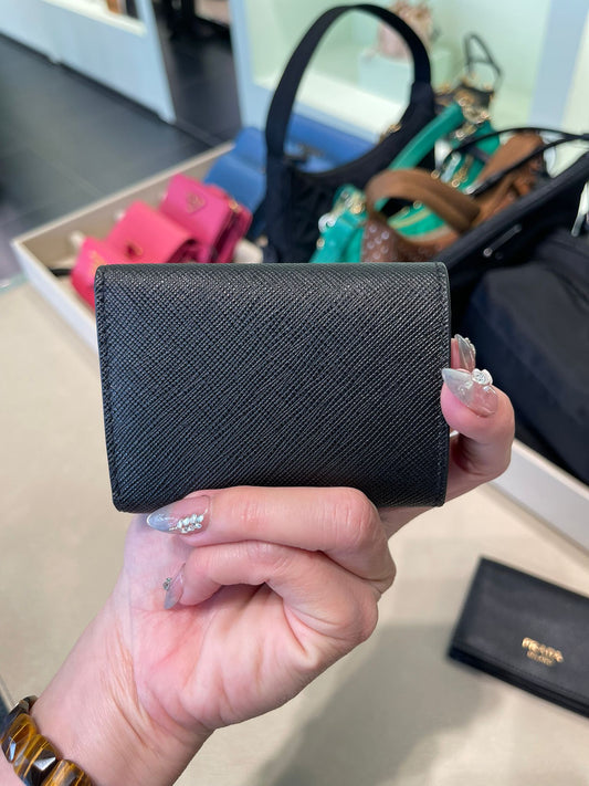 Prada mini wallet