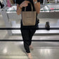 Everyday tote Xxs mink grey