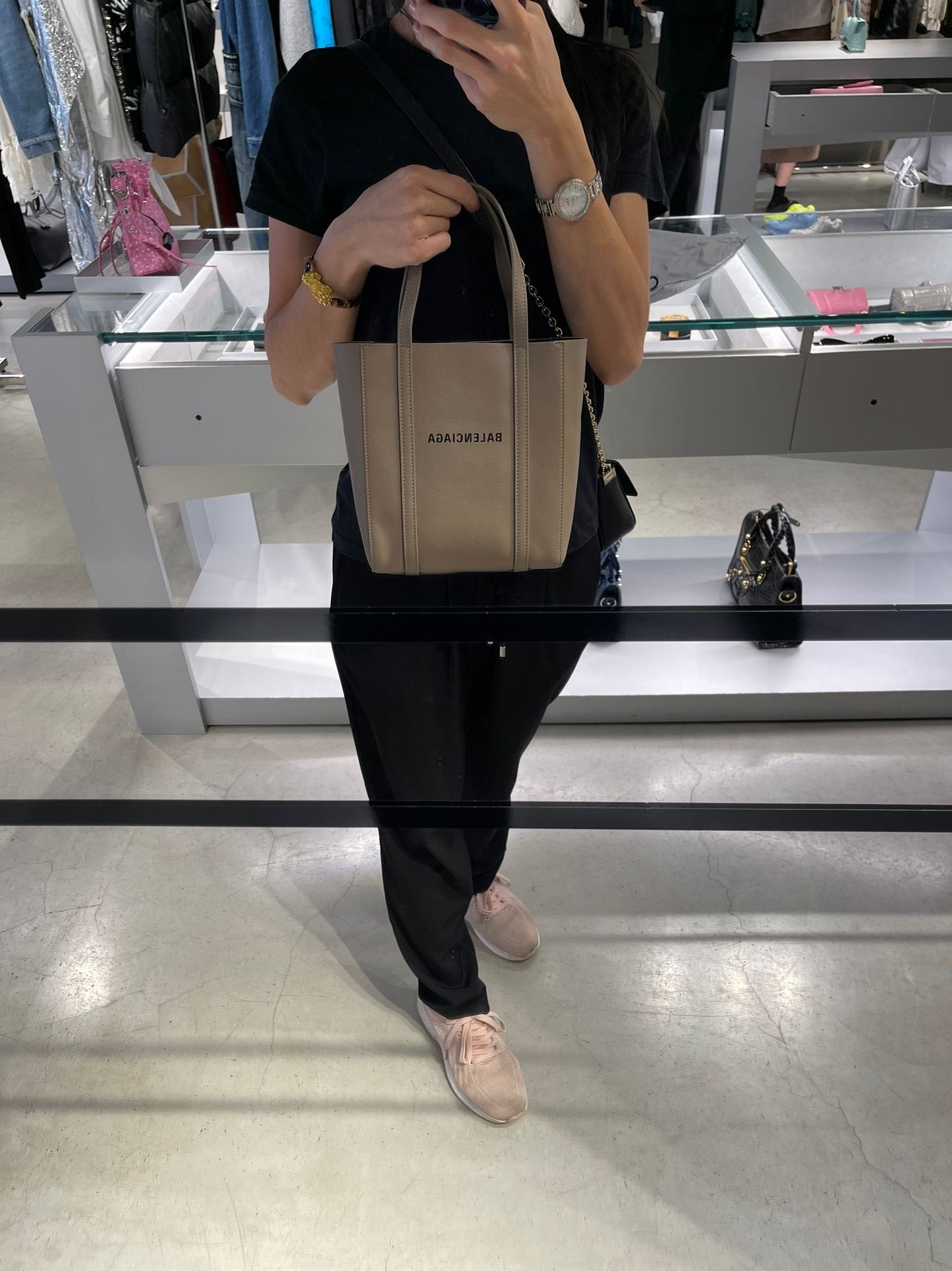 Everyday tote Xxs mink grey