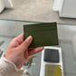 Loewe anagram card holder khaki green