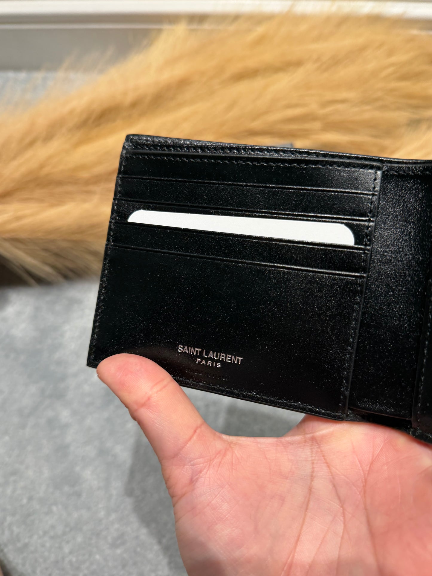 Ysl bi-fold wallet