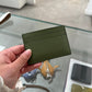 Loewe anagram card holder khaki green