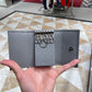 GG key holder pearl grey