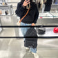Balenciaga logo backpack