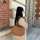 Polene cyme mini tan