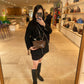Longchamp Mini top handle cuir crossbody bag