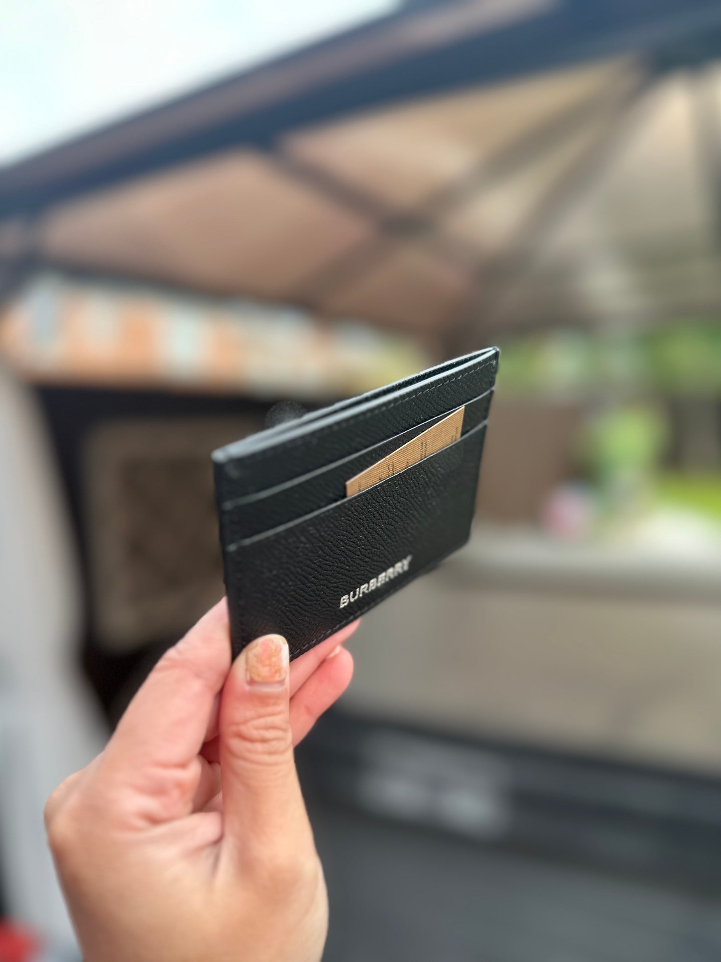 Card holder 防刮紋