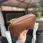 Leather camera bag