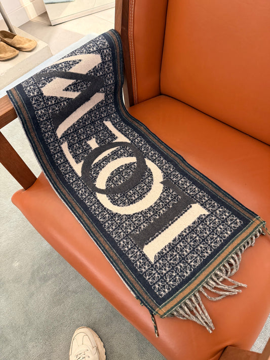 Loewe scarf monogram