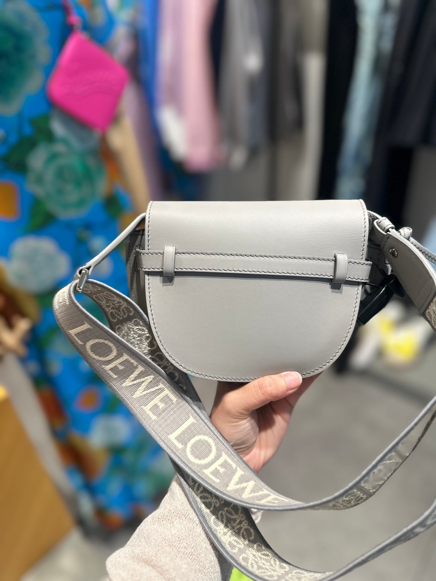 Gate bag mini duel grey