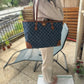 GG ophidia tote bag M demin