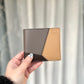 Puzzle bi-fold wallet