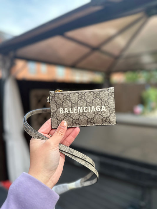 Gucci x Balenciaga card holder