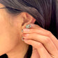 Miumiu earrings 灰