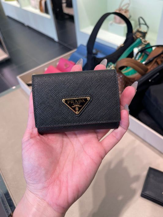Prada mini wallet