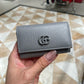 GG key holder pearl grey