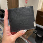 Burberry Bi fold wallet in black
