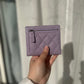 Chanel cf wallet 薰衣草紫