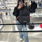 Balenciaga logo backpack