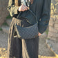 Monogram hobo shoulder bag