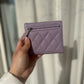 Chanel cf wallet 薰衣草紫