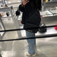 Balenciaga logo backpack