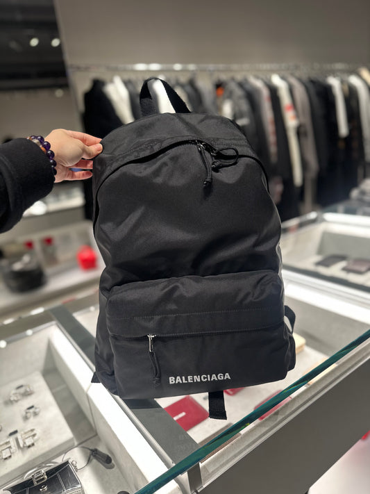 Balenciaga logo backpack