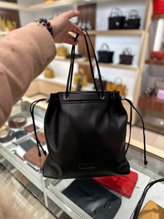 Cuir tote bag