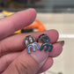 Miumiu earrings 灰