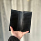 Interlocking g long wallet