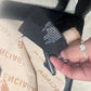 Balenciaga logo scarf