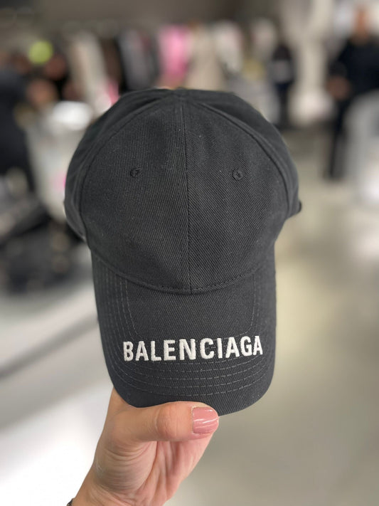 Balenciaga logo cap L
