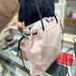 Cuir tote bag