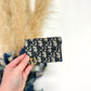 Saddle business card holder