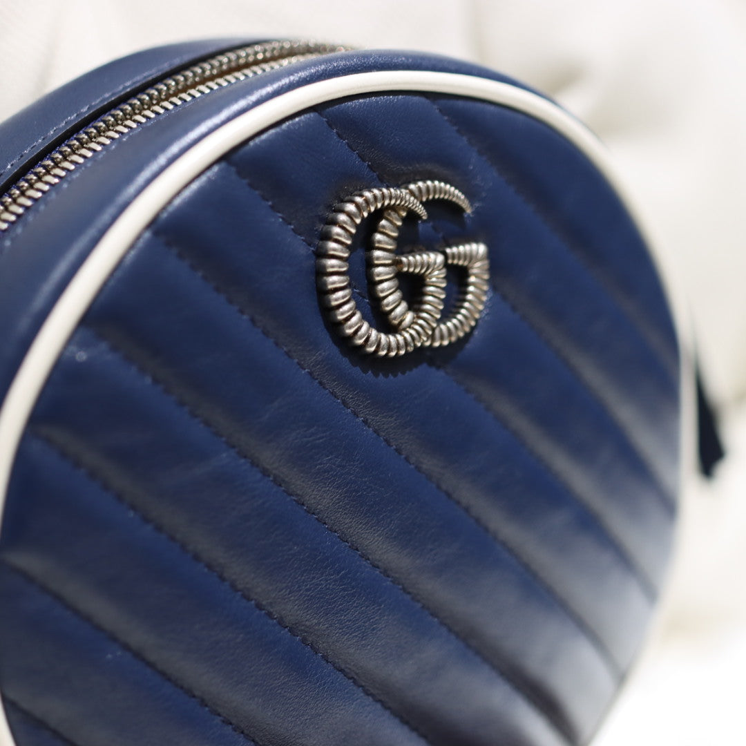 GG marmont round bag