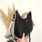 十字紋雙帶crossbody hobo bag