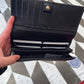 Gucci Monogram flap long wallet