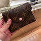 Victorine wallet canvas